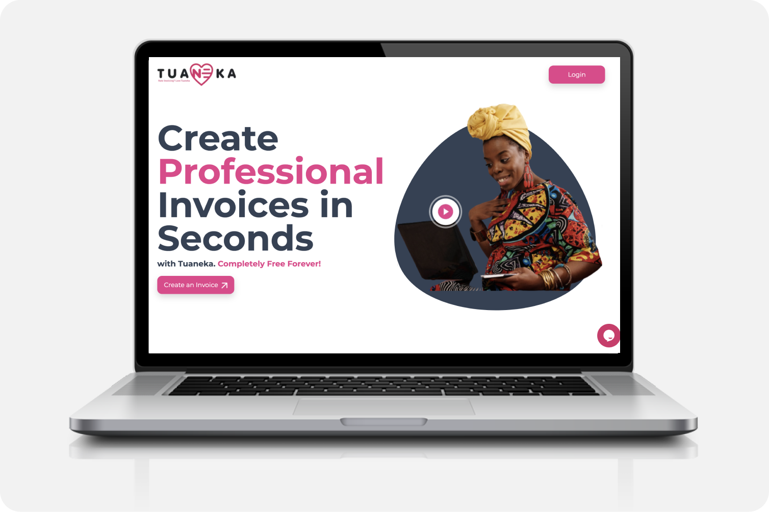 Tuaneka Web Redesign